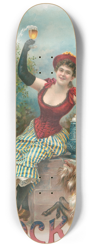 Henry Jerome Schile - [Have one with me, no. 179], Bock 8.25 inch art skate deck