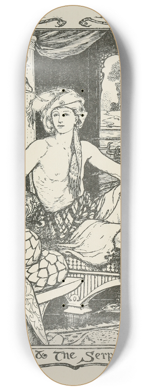 Henry Justice Ford - Hassebu and the Serpent-King 8.25 inch art skate deck