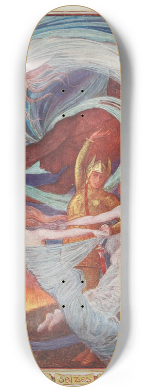 Henry Justice Ford - The Whirlwind seizes the Wreath 8.25 inch art skate deck