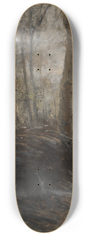 Henry Keller - Woods Scene 8.25 inch art skate deck