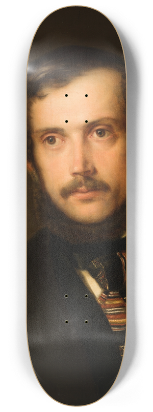 Henryk Rodakowski - Portrait of a Man 8.25 inch art skate deck Henryk Rodakowski - Portrait of a Man 8.25 inch art skate deck
