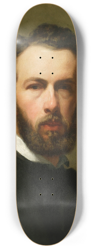 Henryk Rodakowski - Self-portrait 8.25 inch art skate deck Henryk Rodakowski - Self-portrait 8.25 inch art skate deck