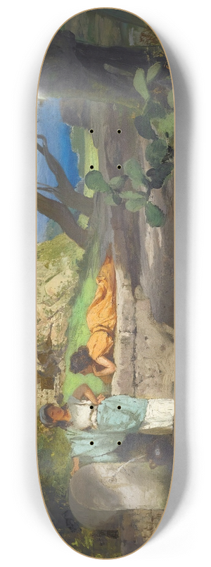 Henryk Siemiradzki - BY THE SPRING 8.25 inch art skate deck Henryk Siemiradzki - BY THE SPRING 8.25 inch art skate deck