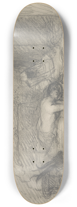 Henryk Siemiradzki - scena mierci modej dziewczyny 8.25 inch art skate deck Henryk Siemiradzki - scena mierci modej dziewczyny 8.25 inch art skate deck