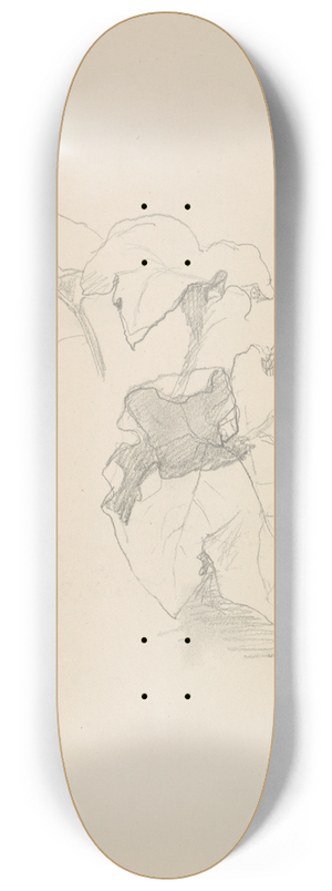 Henryk Siemiradzki - szkic lici winnej latoroli 8.25 inch art skate deck