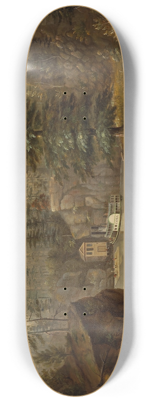 Henry Lewis - Gorge of the St. Croix 8.25 inch art skate deck Henry Lewis - Gorge of the St. Croix 8.25 inch art skate deck