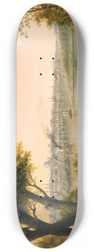 Henry Lewis - Saint Louis in 1846 8.25 inch art skate deck Henry Lewis - Saint Louis in 1846 8.25 inch art skate deck