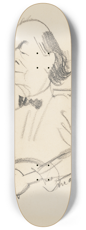 Henry Major - William Jennings Bryan 8.25 inch art skate deck