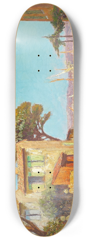 Henry Malfroy - Paysage de bord de mer 8.25 inch art skate deck