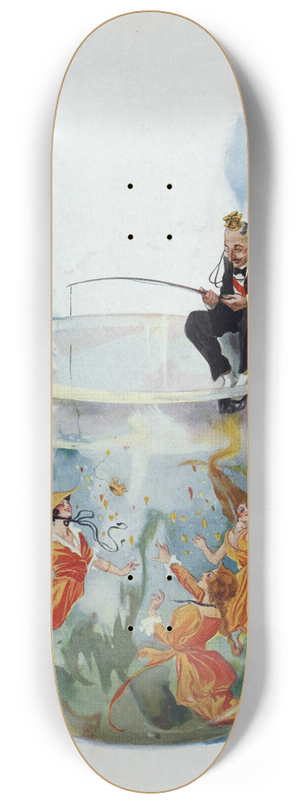 Henry Mayer - Goldfishing 8.25 inch art skate deck