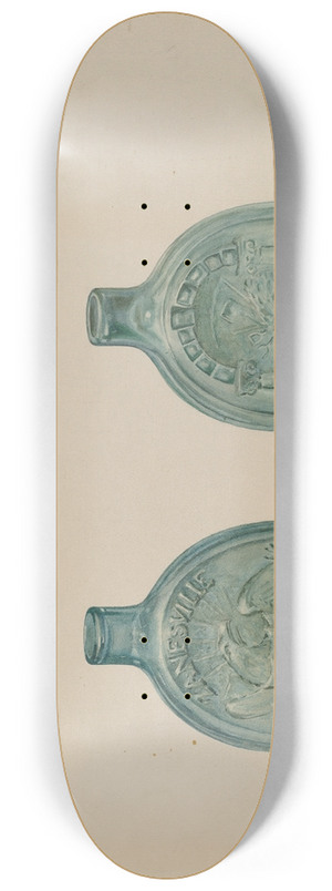 Henry Moran - Flask 8.25 inch art skate deck