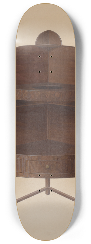 Henry Moran - Washstand 8.25 inch art skate deck