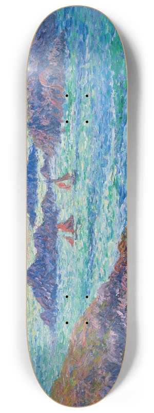 Henry Moret - LAnse des Pilotes, Ouessant 8.25 inch art skate deck