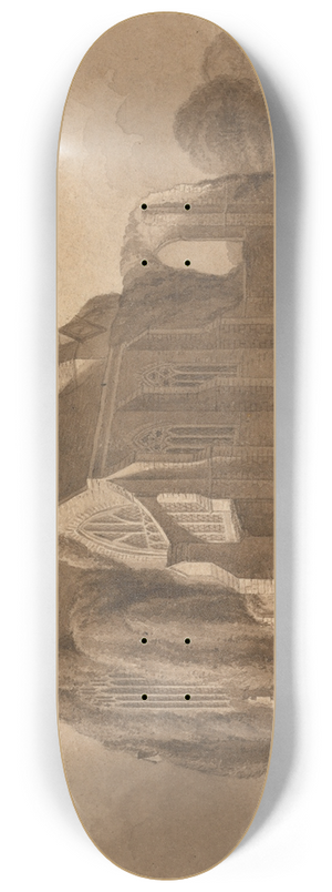 Henry Morton - St. Thomas Church, Winchelsea 8.25 inch art skate deck