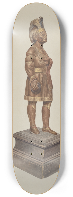 Henry Murphy - Cigar Store Indian 8.25 inch art skate deck