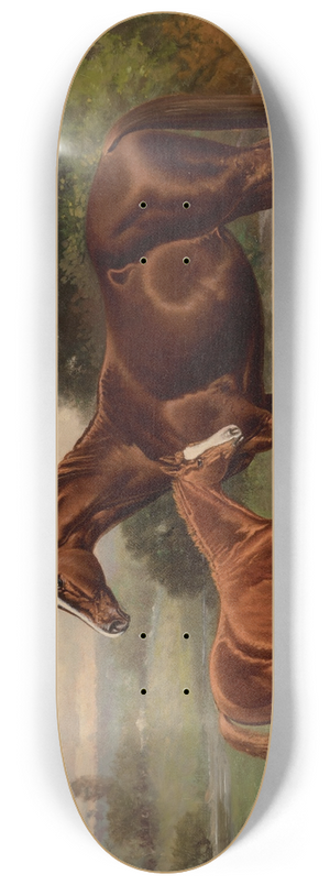 Henry Stull - Castalia and Colt by Uncas 8.25 inch art skate deck