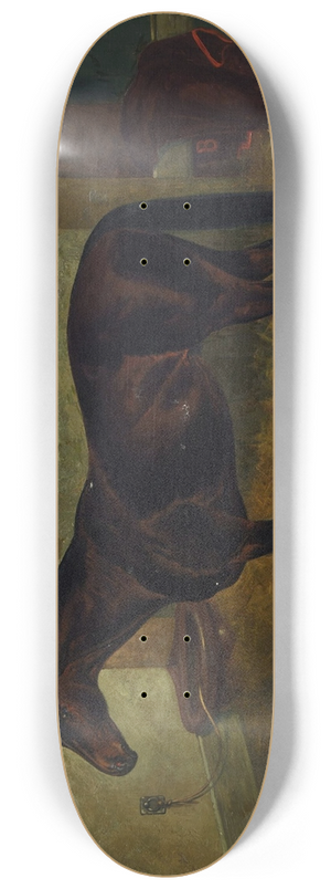 Henry Stull - Hastings in a Stable 8.25 inch art skate deck