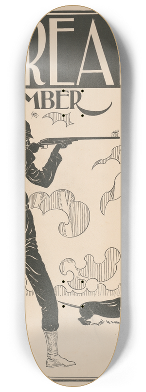Henry Summer Watson - Recreation for September 8.25 inch art skate deck