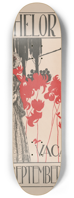 Henry Summer Watson - The Bachelor of Arts, vacation, August-September number 8.25 inch art skate deck