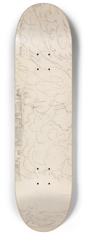 Henry Swinburne - Above Tivoli 8.25 inch art skate deck