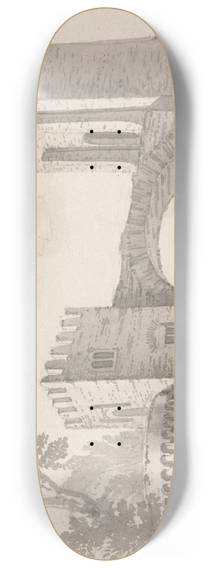 Henry Swinburne - Stone Bridge 8.25 inch art skate deck