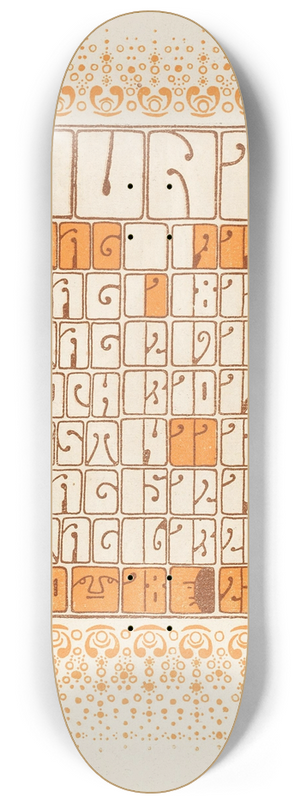 Alfred Roller - Juni 8.25 inch art skate deck