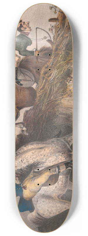 Henry Thomas Alken - Sporting Satirist 8.25 inch art skate deck