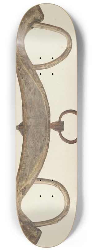 Henry Waldeck - Oxen Yoke 8.25 inch art skate deck