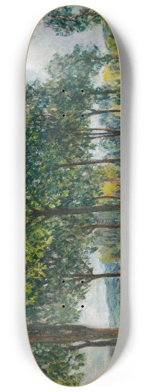 Alfred Sisley - Alle of Chestnut Trees 8.25 inch art skate deck Alfred Sisley - Alle of Chestnut Trees 8.25 inch art skate deck