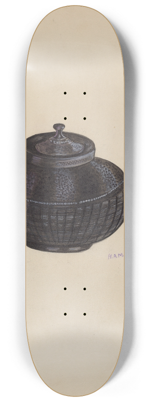 Herbert Marsh - Wedgewood Teapot 8.25 inch art skate deck