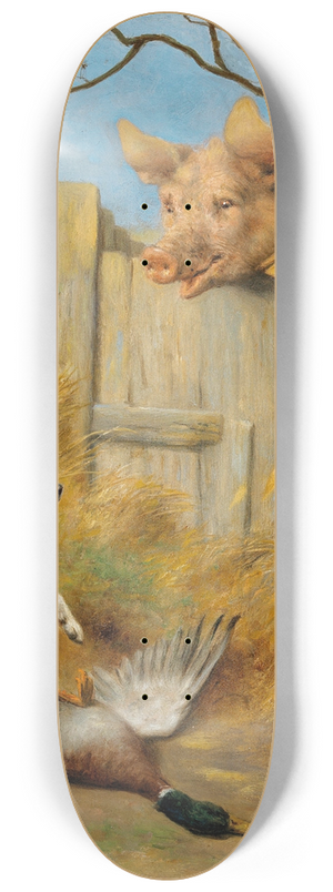 Herbert William Weekes - The Trial 8.25 inch art skate deck