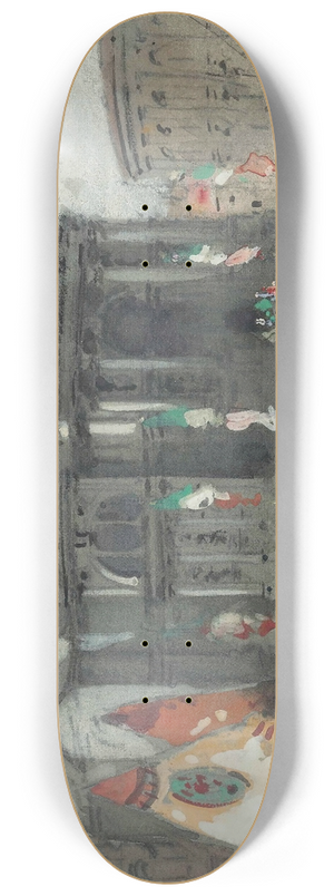 Hercules Brabazon Brabazon - Santa Maria Della Salute, Venice 8.25 inch art skate deck