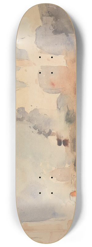 Hercules Brabazon Brabazon - Santa Maria della Salute, Venice 8.25 inch art skate deck