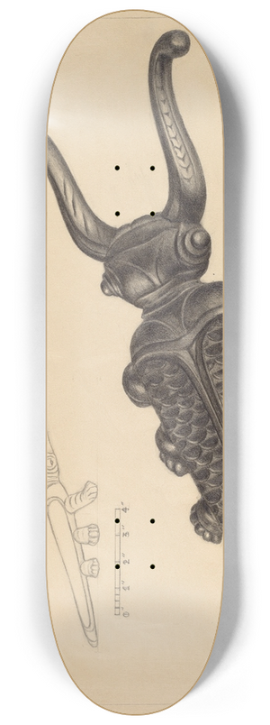 Herman Bader - Bootjack 8.25 inch art skate deck