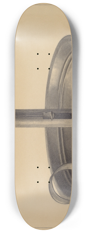 Herman Bader - Candlestick Holder 8.25 inch art skate deck Herman Bader - Candlestick Holder 8.25 inch art skate deck