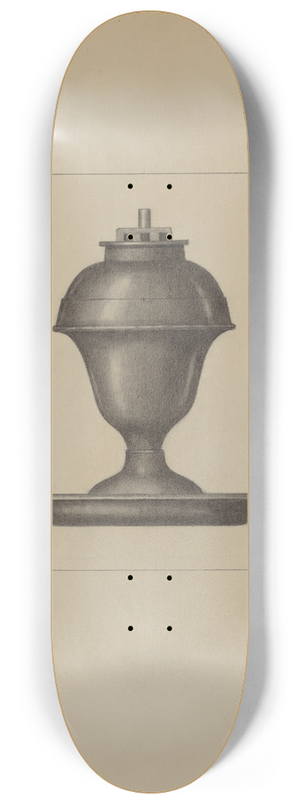 Herman Bader - Lamp 8.25 inch art skate deck