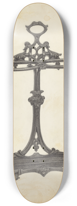 Herman Bader - Umbrella Stand 8.25 inch art skate deck