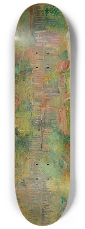 Hermann Goebel - Garten im Herbst 8.25 inch art skate deck