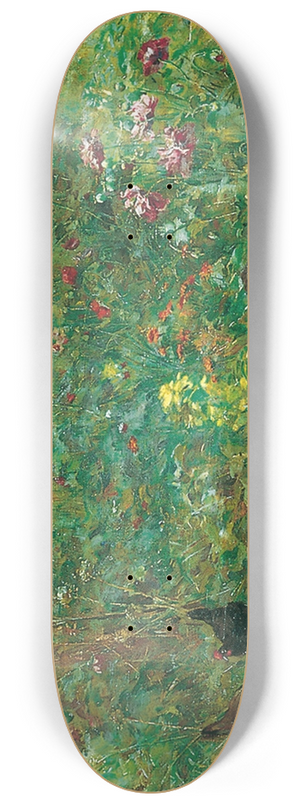 Hermann Groeber - Garten auf der Fraueninsel, 8.25 inch art skate deck