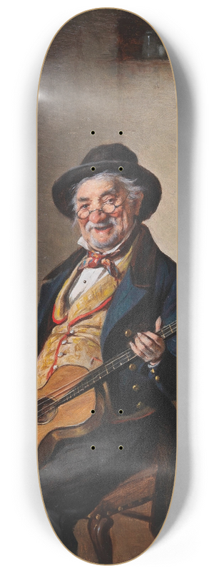 Hermann Kern - In guter Stimmung 8.25 inch art skate deck