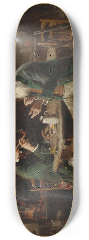 Hermann Kern - Spinning a Yarn 8.25 inch art skate deck