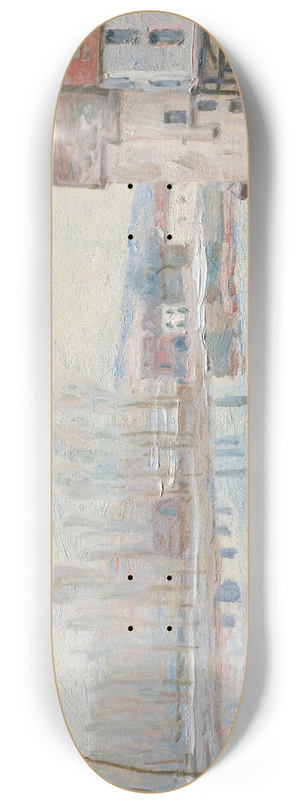 Alfred Sisley - Lhiver Moret 8.25 inch art skate deck Alfred Sisley - Lhiver Moret 8.25 inch art skate deck