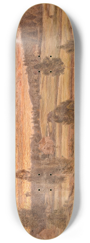 Herman Norrman - Evening Landscape 8.25 inch art skate deck