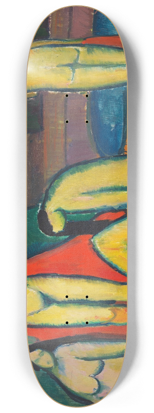 Hermann Stenner - Badende Frauen 8.25 inch art skate deck