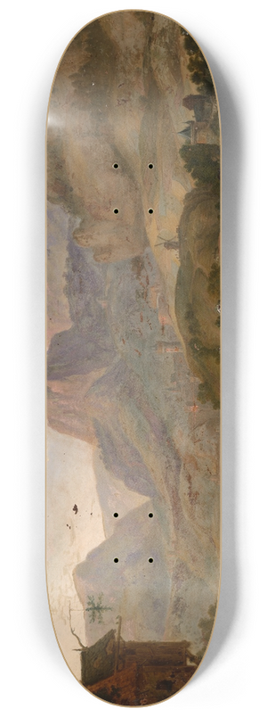 Herman Saftleven - Landscape 8.25 inch art skate deck