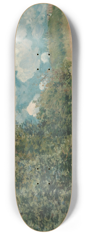 Alfred Sisley - The Road from Versailles to Saint-Germain 8.25 inch art skate deck