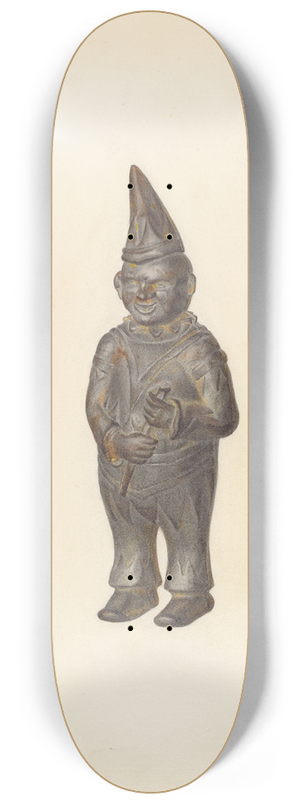 Herman Schulze - Penny Bank 8.25 inch art skate deck