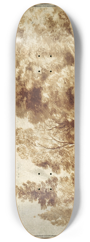 Herman van Swanevelt - Group of Trees at a Wall 8.25 inch art skate deck Herman van Swanevelt - Group of Trees at a Wall 8.25 inch art skate deck
