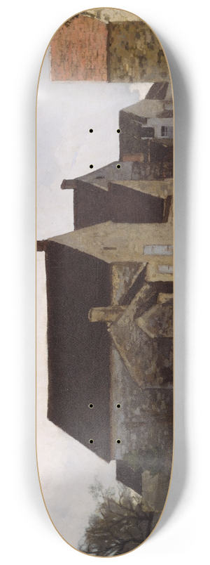 Alfred Sisley - Women Going to the Woods 8.25 inch art skate deck Alfred Sisley - Women Going to the Woods 8.25 inch art skate deck