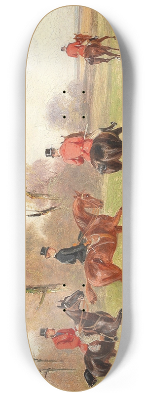 Alfred Steinacker - Fox Hunt 8.25 inch art skate deck